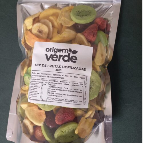 Foto do Mix de Frutas Liofilizadas enviada pelo cliente Eduardo Ferreira