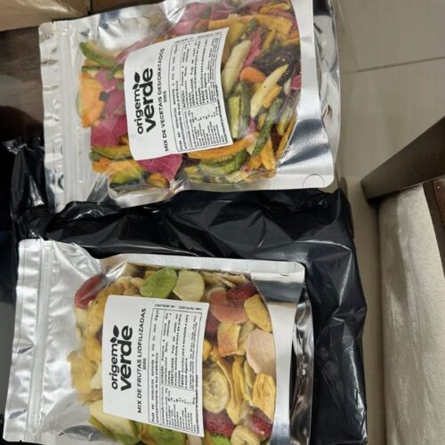 Foto do Mix de Frutas Tropicais Liofilizadas enviada pela cliente Tuti Ibrahim