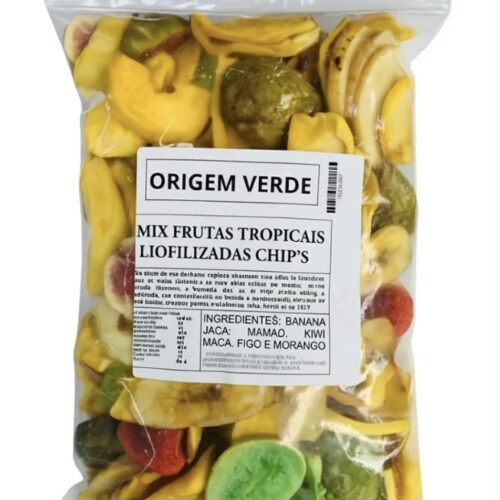 Foto do Mix Frutas Tropicais Liofilizadas Chip's enviada pela cliente Valéria Quinto